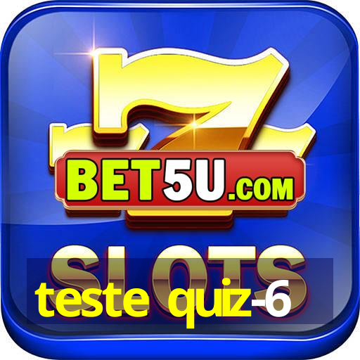 teste quiz